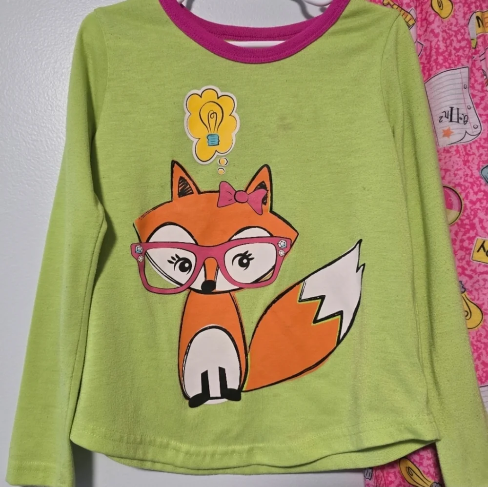 Bundle, Girls Size 6 Colorful Kids Pajama Sets/Matching Sets - 13 Items - Picture 12 of 16